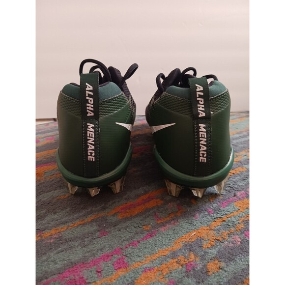 Nike Football Cleats Mens Size 11.5 Green Alpha Menace Pro Low TD - Picture 4 of 6